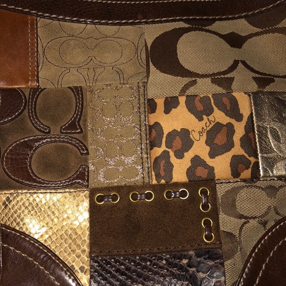 Coach patchwork purse - Picture 3 of 8
